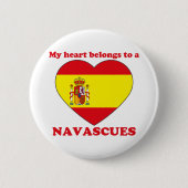 Navascues Ronde Button 5,7 Cm (Voorkant)