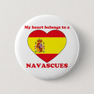 Navascues Ronde Button 5,7 Cm