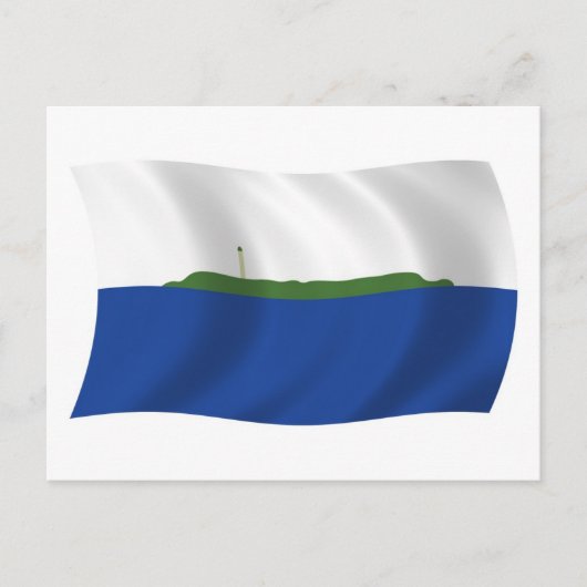 Navassa-eiland Vlag Postkaart (Voorkant)