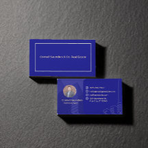 Nave Blue Minimalistische makelaar