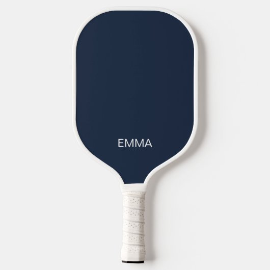 Nave Blue Pickleball Paddle – Premium Grip (Achterkant)