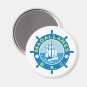 Navegantes del Magallanes Magnet (Voorkant / Achterkant)