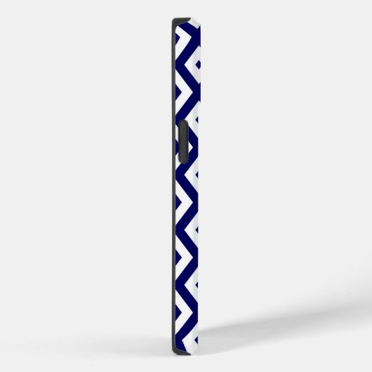 Navelblauw en wit diamantpatroon Case-Mate iPhone case