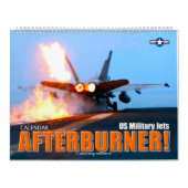 NAVERBRANDER! - Amerikaanse militaire straaljagers Kalender (Hoes)