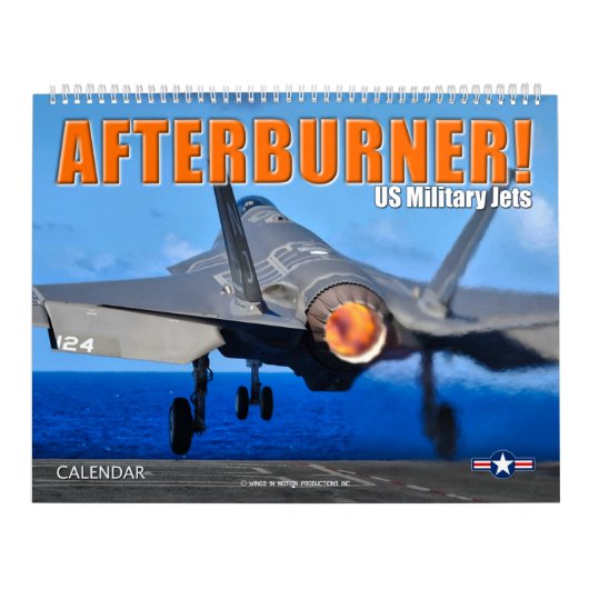 NAVERBRANDER! - Amerikaanse militaire straaljagers Kalender (Hoes)