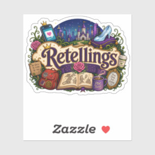 Navertellingen, Sprookje, Genreliefhebber Sticker