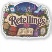 Navertellingen, Sprookje, Genreliefhebber Sticker (Voorkant)