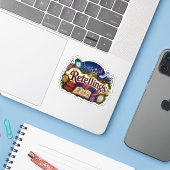Navertellingen, Sprookje, Genreliefhebber Sticker (Laptop met iPhone)