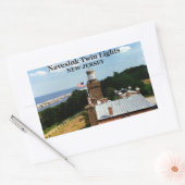 Navesink Twin Lights, Stickers in New Jersey (Envelop)