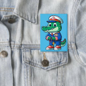 NAVI de Alligator speld Button (Insitu)