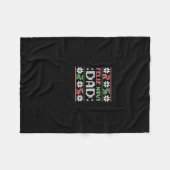 Navi Pa Navidad Grappig Kerst Lelijk Sweater Fath Fleece Deken (Voorkant (Horizontaal))