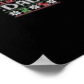 Navi Pa Navidad Grappig Kerst Lelijk Sweater Fath Poster (Hoek)