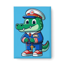 NAVI the Gator pin