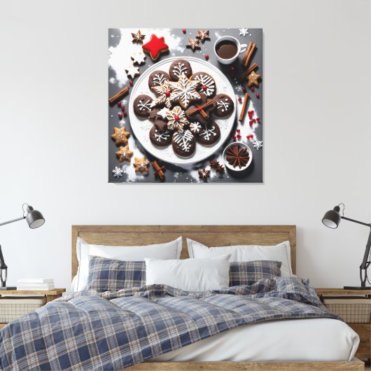 Navidad 1 - 001 canvas afdruk (Insitu (Slaapkamer))