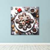 Navidad 1 - 001 canvas afdruk (Insitu (Houten vloer))