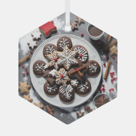 Navidad 1 - 001 glas ornament