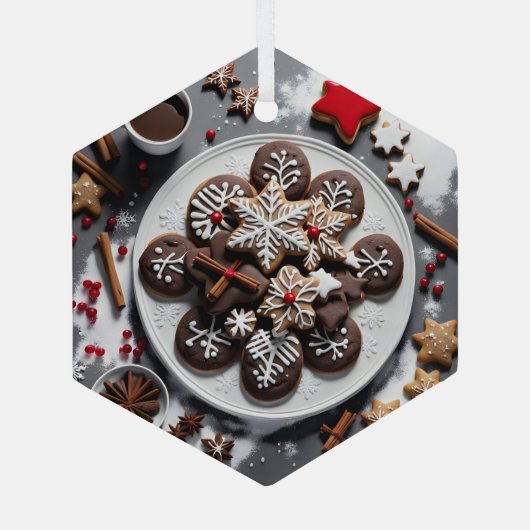 Navidad 1 - 001 glas ornament (Achterkant)