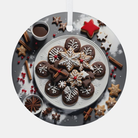 Navidad 1 - 001 glas ornament (Achterkant)