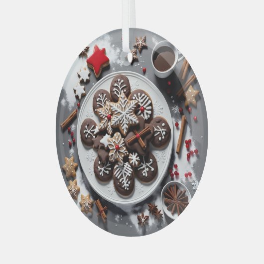 Navidad 1 - 001 glas ornament (Voorkant links)