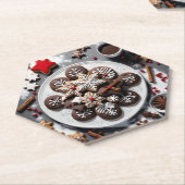 navidad 1 - 001 kartonnen onderzetters (Schuin)