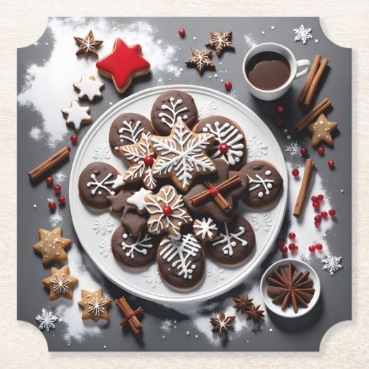 navidad 1 - 001 kartonnen onderzetters (Voorkant)