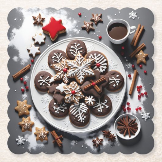 navidad 1 - 001 kartonnen onderzetters (Voorkant)