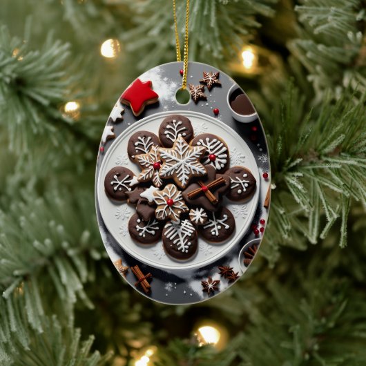 Navidad 1 - 001 keramisch ornament (Boom)