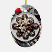 Navidad 1 - 001 keramisch ornament (Voorkant)