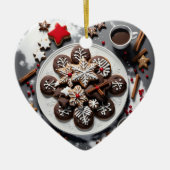 Navidad 1 - 001 keramisch ornament (Voorkant)