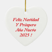 Navidad 1 - 001 keramisch ornament (Achterkant)