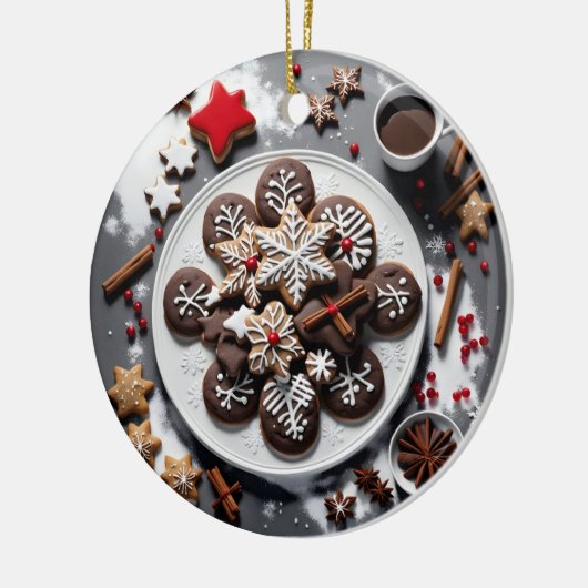 Navidad 1 - 001 keramisch ornament (Links)