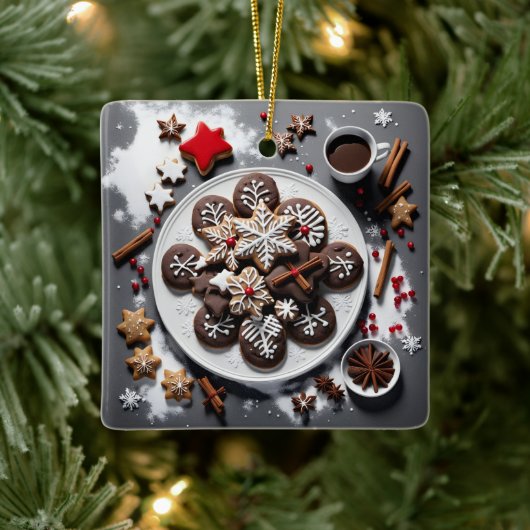 Navidad 1 - 001 keramisch ornament (Boom)