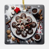 Navidad 1 - 001 keramisch ornament (Voorkant)