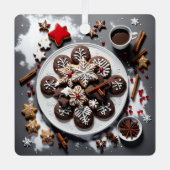 Navidad 1 - 001 metalen ornament (Voorkant)