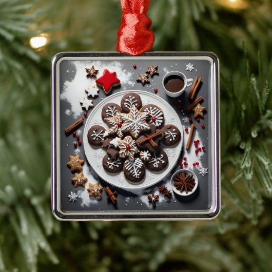 Navidad 1 - 001 metalen ornament (Boom)