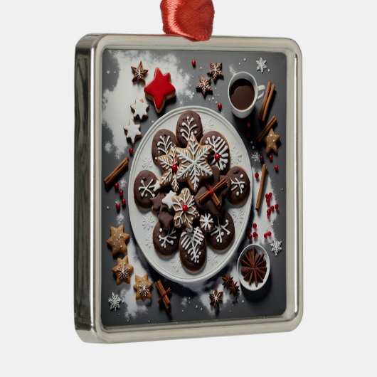 Navidad 1 - 001 metalen ornament (Rechts)