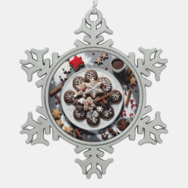 Navidad 1 - 001 tin sneeuwvlok ornament