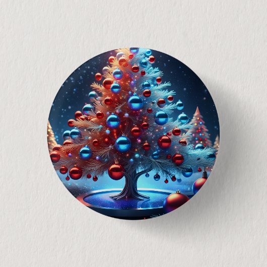 Navidad 1 - 002 ronde button 3,2 cm (Voorkant)