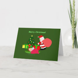 Navidad 2 feestdagen kaart