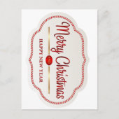 Navidad alegre briefkaart (Voorkant)