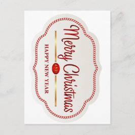 Navidad alegre briefkaart