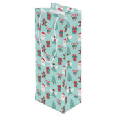 Navidad Angel Wijn Cadeautas (Achterkant Gekanteld)