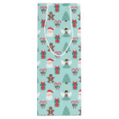 Navidad Angel Wijn Cadeautas (Achterkant)