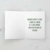 Navidad Blessings Feestdagen Kaart (Binnen)