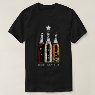 Navidad Boricua Puerto Rico Mavi Coquito Pitorro T-shirt