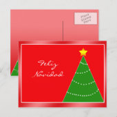 Navidad - Briefkaart (Voorkant / Achterkant)