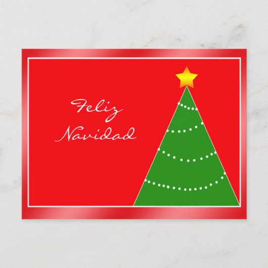 Navidad - Briefkaart (Voorkant)