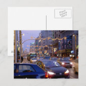 Navidad en la Gran Vía de Madrid Briefkaart (Voorkant / Achterkant)