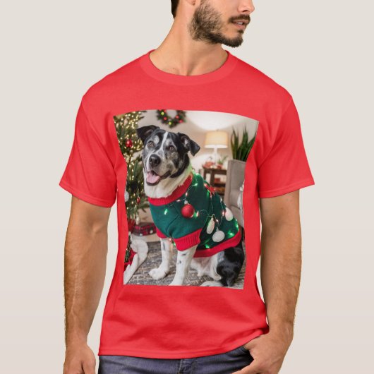 Navidad Perruna: Decorando con Estilo T-shirt (Voorkant)