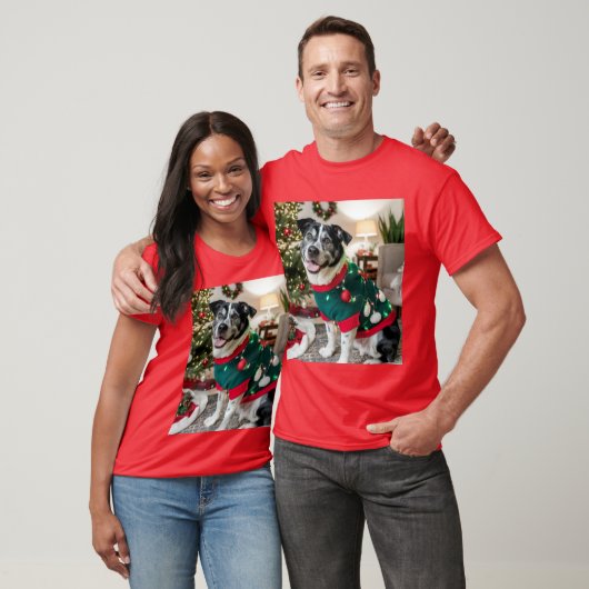 Navidad Perruna: Decorando con Estilo T-shirt (Unisex)